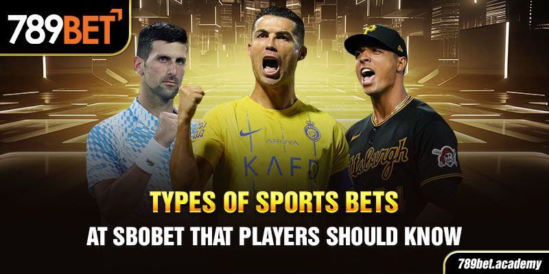 Types of Sports Bets at Sbobet That Players Should Know